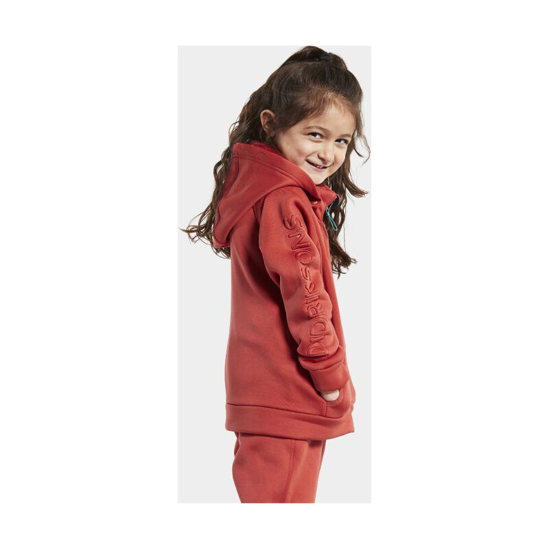 DIDRIKSONS Corin Kid's Fullzip 4 Baked Pink