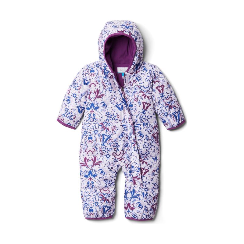 Columbia Snuggly Bunny Bunting Pale Lilac Blooming Dot Print