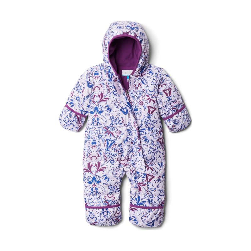 Columbia Snuggly Bunny Bunting Pale Lilac Blooming Dot Print