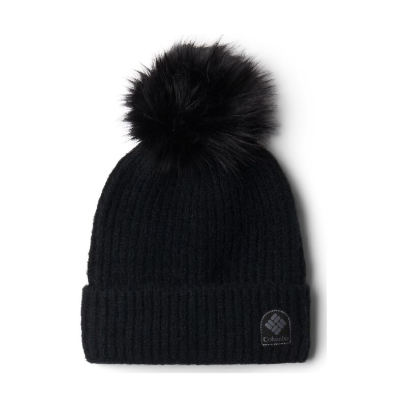 Columbia Winter Blur Pom Pom Beanie Black