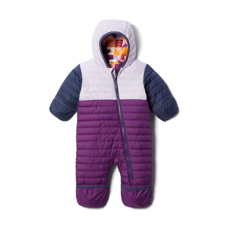 Columbia Powder Lite Reversible Bunting Plum/Pale Lilac/Nocturnal