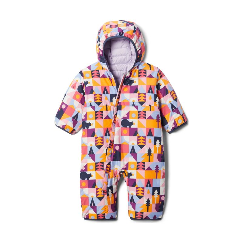 Columbia Powder Lite Reversible Bunting Plum/Pale Lilac/Nocturnal