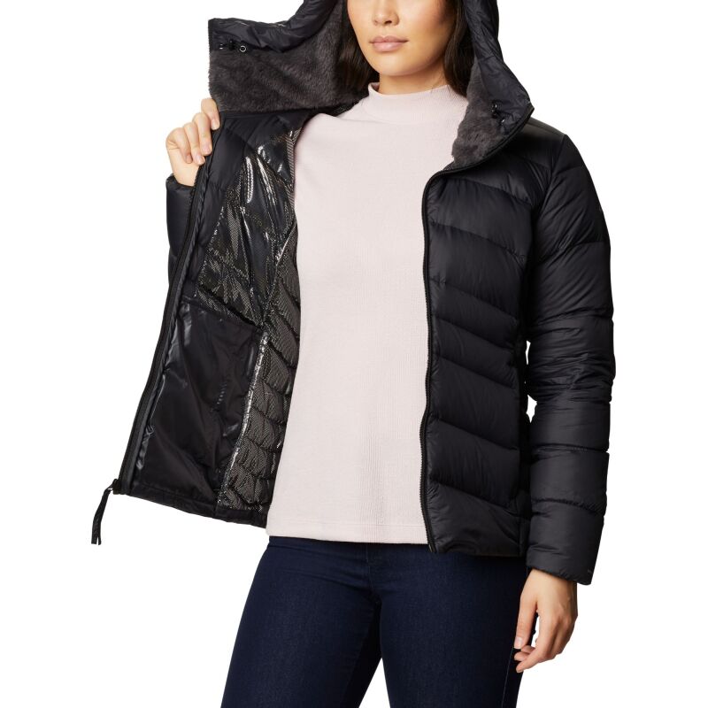 Columbia Autumn Park Down Hooded Jacket Women's Black