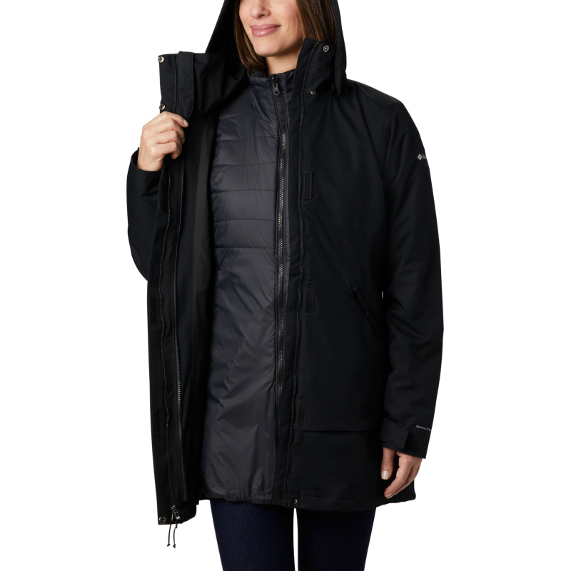 Columbia Pulaski Interchange Jacket Women's Black