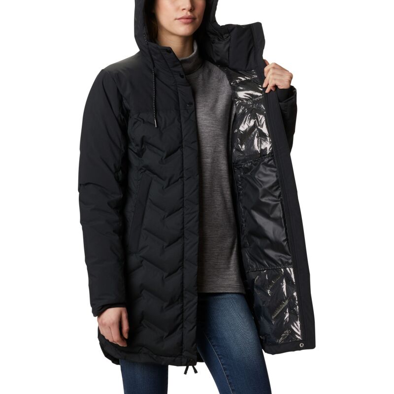 Columbia Mountain Croo Long Down Jacket Women's Black