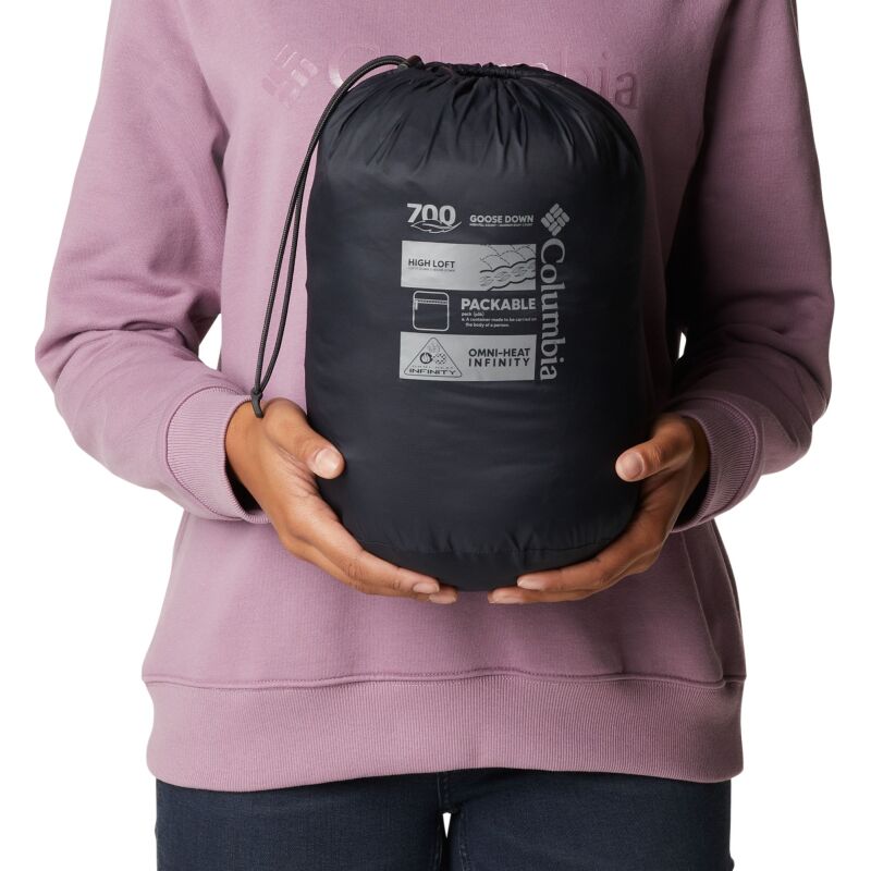 Columbia W Bulo Point Down Jacket Women's Black