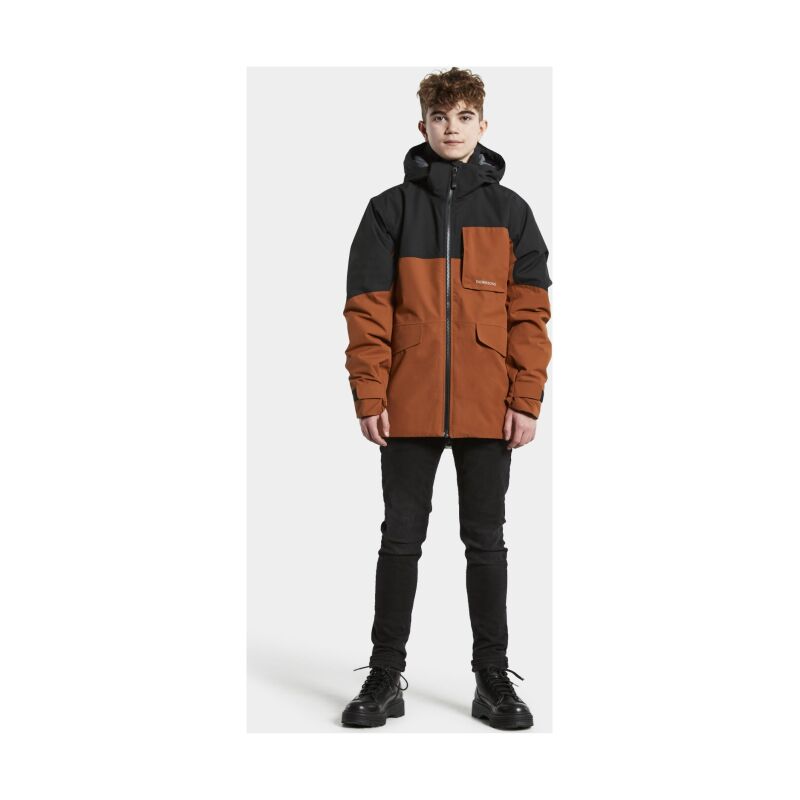 DIDRIKSONS Luke Boy's Jacket 2 Bisquit Brown