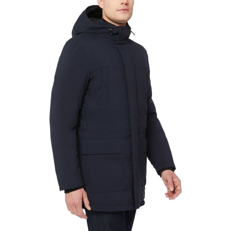 GEOX Tevere Hood Jacket M1428MT2629 Navy F4491