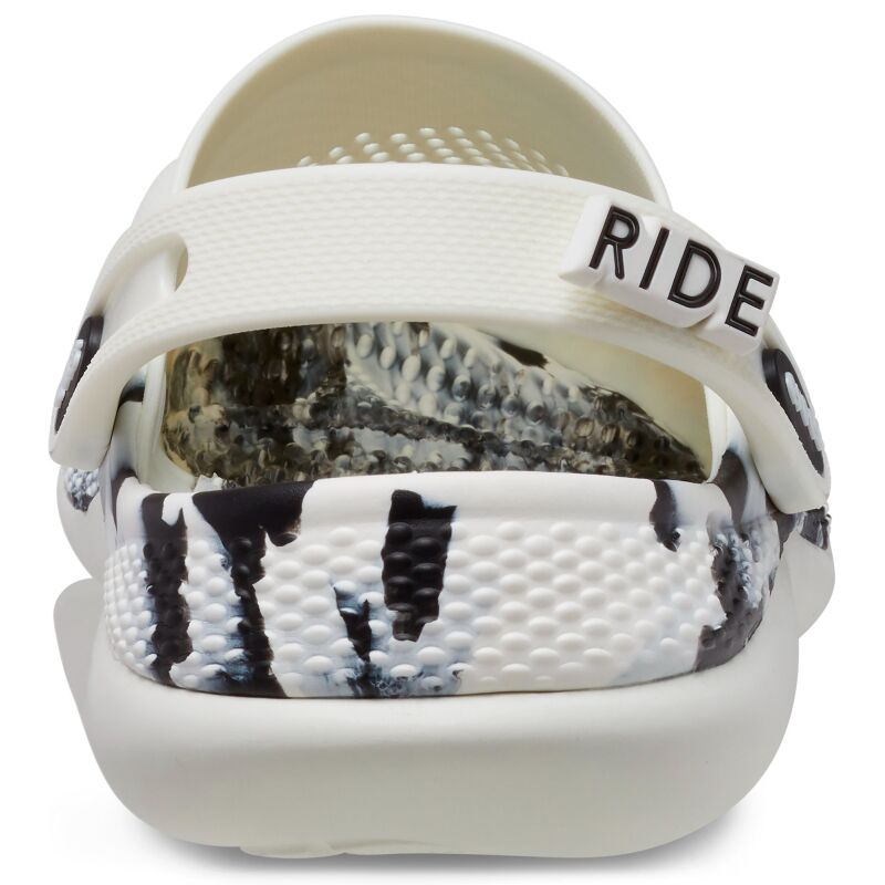 Crocs™ LiteRide 360 Marbled Clog Almost White/Black