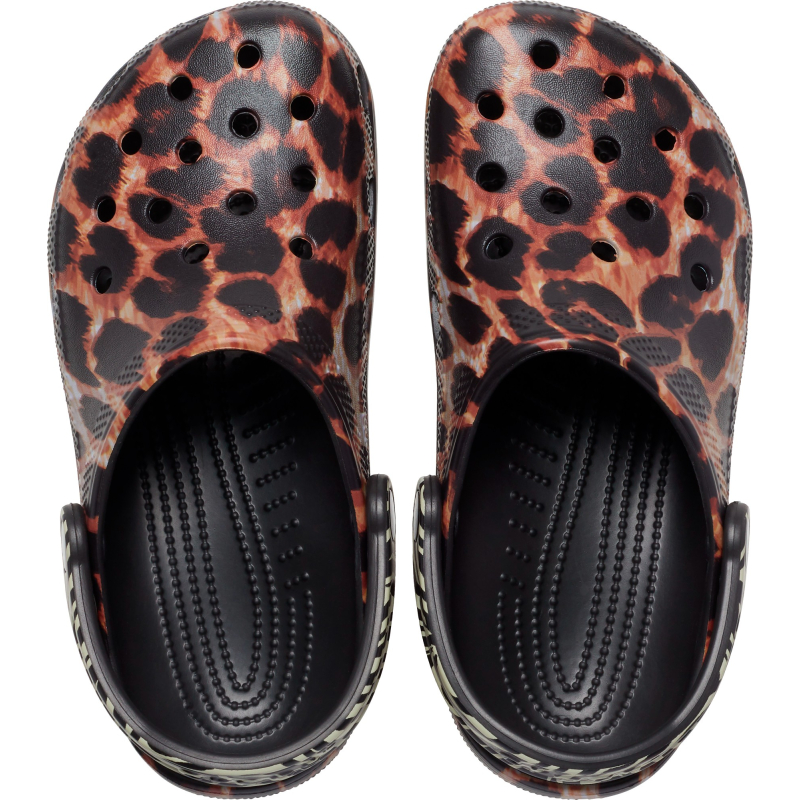 Crocs™ Classic Animal Remix Clog Black/Multi Animal