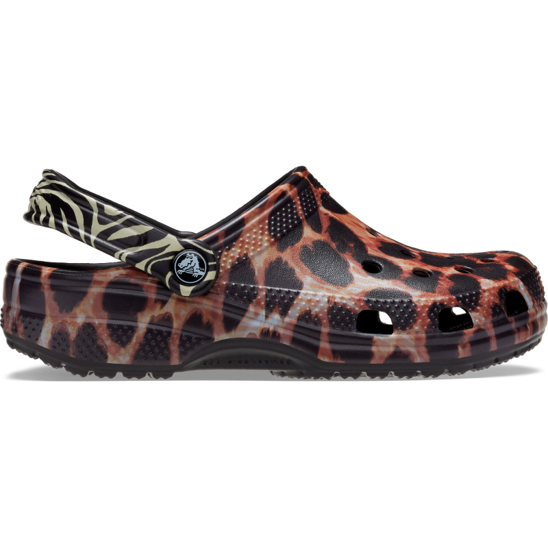 Crocs™ Classic Animal Remix Clog Black/Multi Animal
