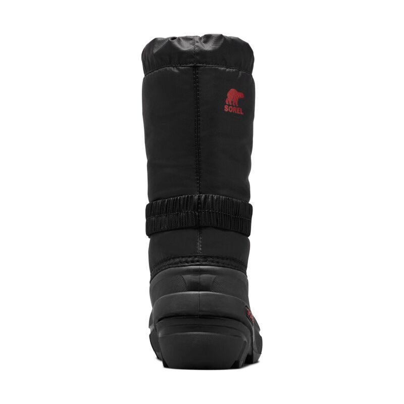 Sorel Flurry Youth Black/Bright Red