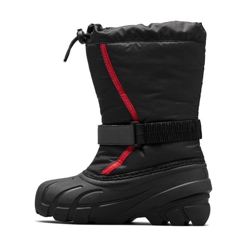 Sorel Flurry Youth Black/Bright Red