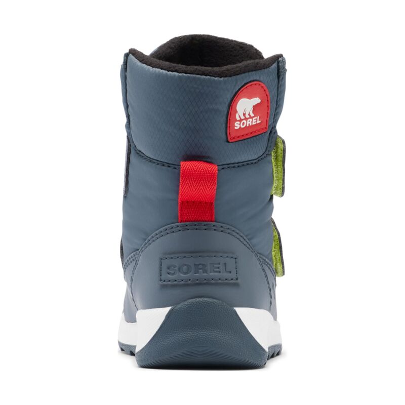 Sorel Whitney II Strap Kid's Waterproof Uniform Blue/Cherrybomb