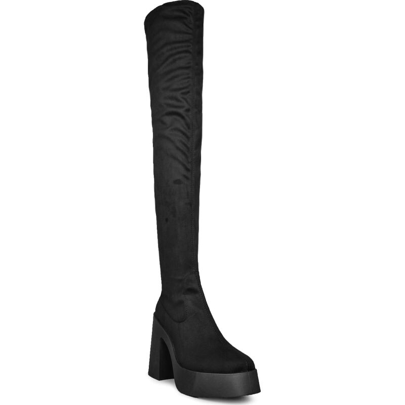 ALTERCORE Daphne Faux Suede Black