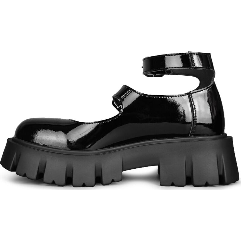 ALTERCORE Constance Vegan Black Patent