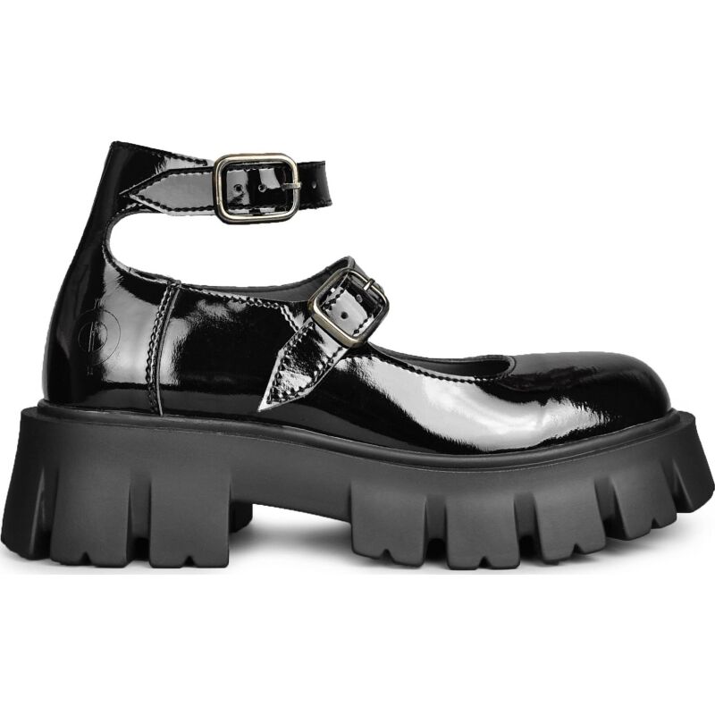 ALTERCORE Constance Vegan Black Patent