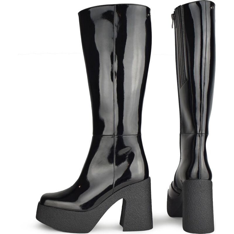 ALTERCORE Clarissa Vegan Black Patent