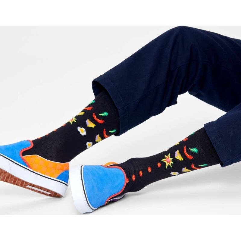 Happy Socks Pizza Invaders Sock Multi 9300