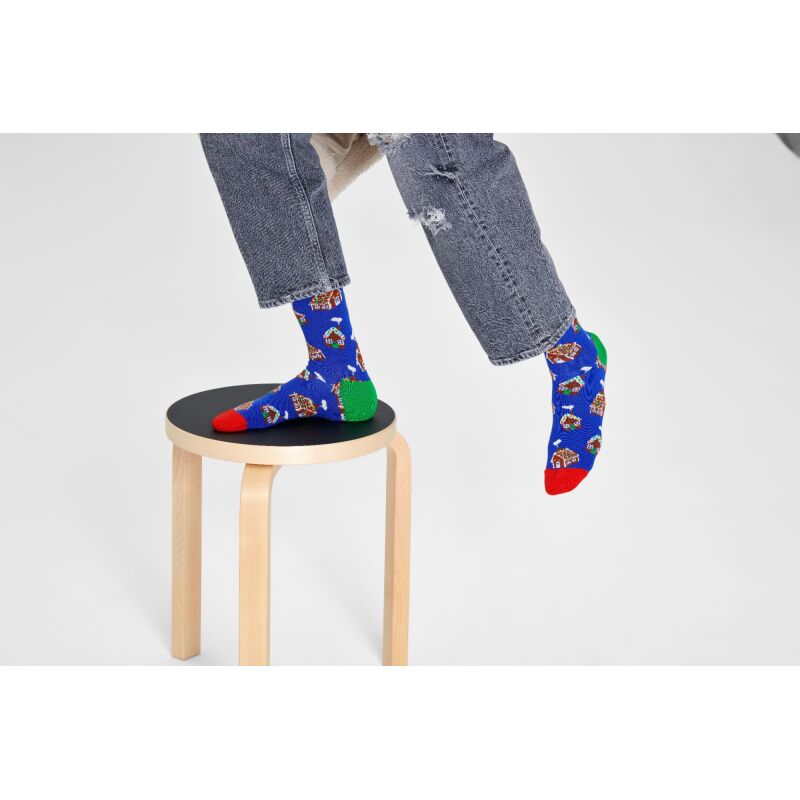 Happy Socks Gingerbread House Sock Multi 6300