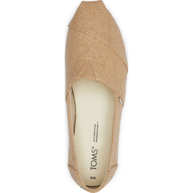 Еспадрильї TOMS Burlap Women's Alpargata Natural