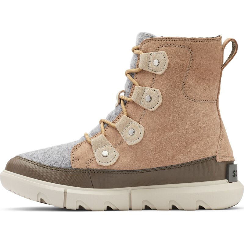 Sorel Explorer II Joan Felt Waterproof Women's Omega Taupe/Major