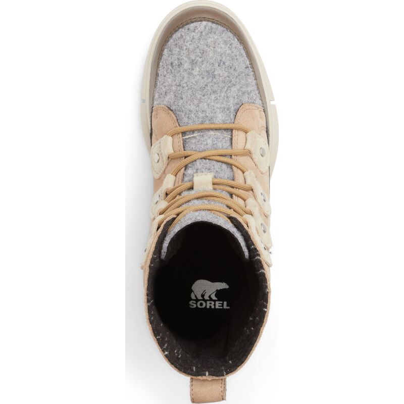 Sorel Explorer II Joan Felt Waterproof Women's Omega Taupe/Major