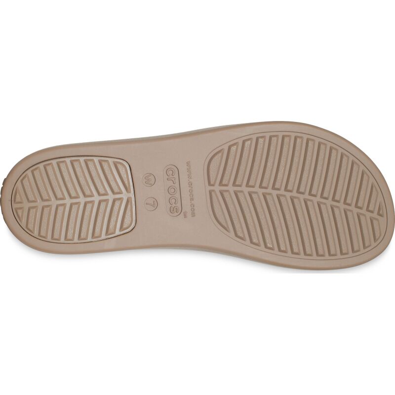 Crocs™ Brooklyn Low Wedge Womens Mocha/Mushroom