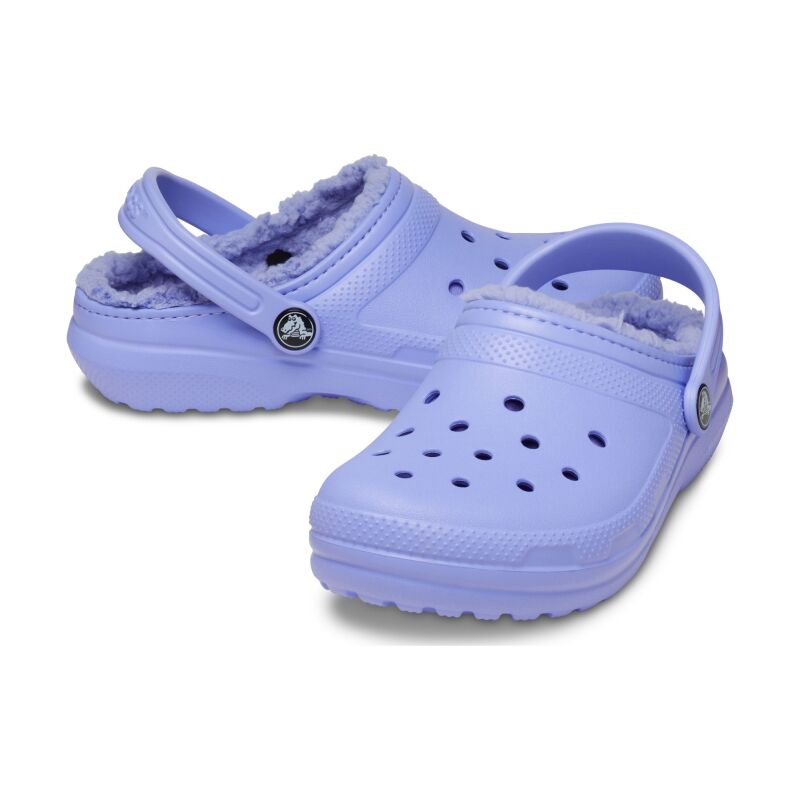 Crocs™ Classic Lined Clog Kid's Digital Violet