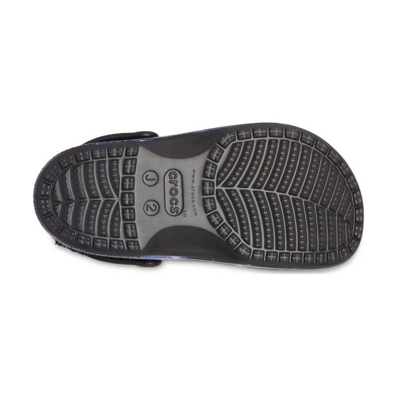Crocs™ Baya Lined Printed Clog Kid's Black/Multi