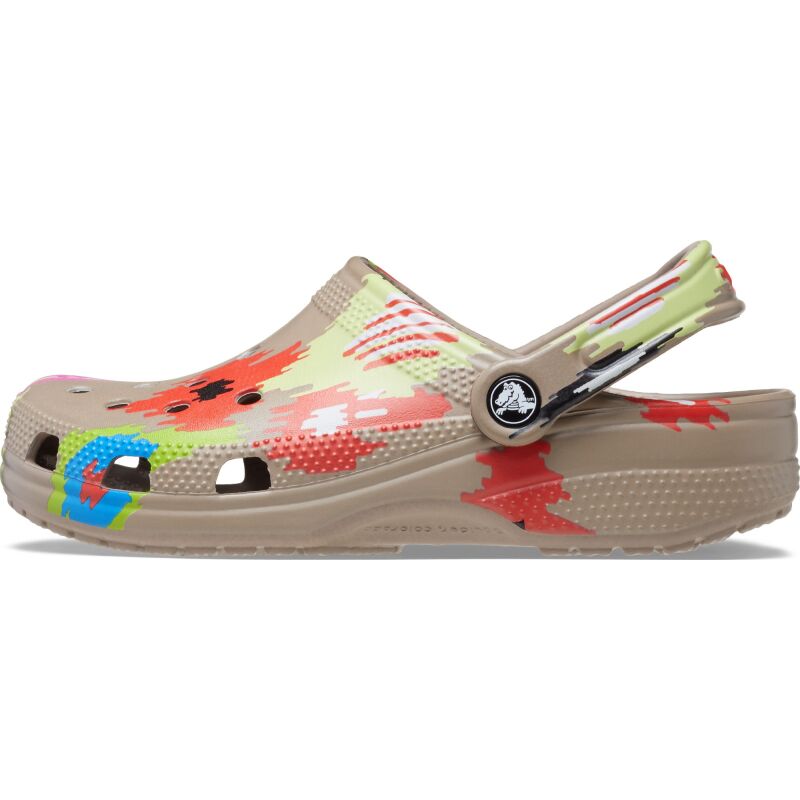 Crocs™ Classic Ikat Clog Mushroom/Multi