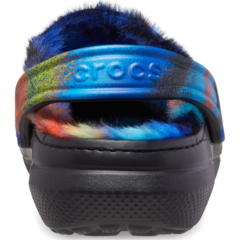 Crocs™ Classic Lined Spray Dye Clog Black/Multi