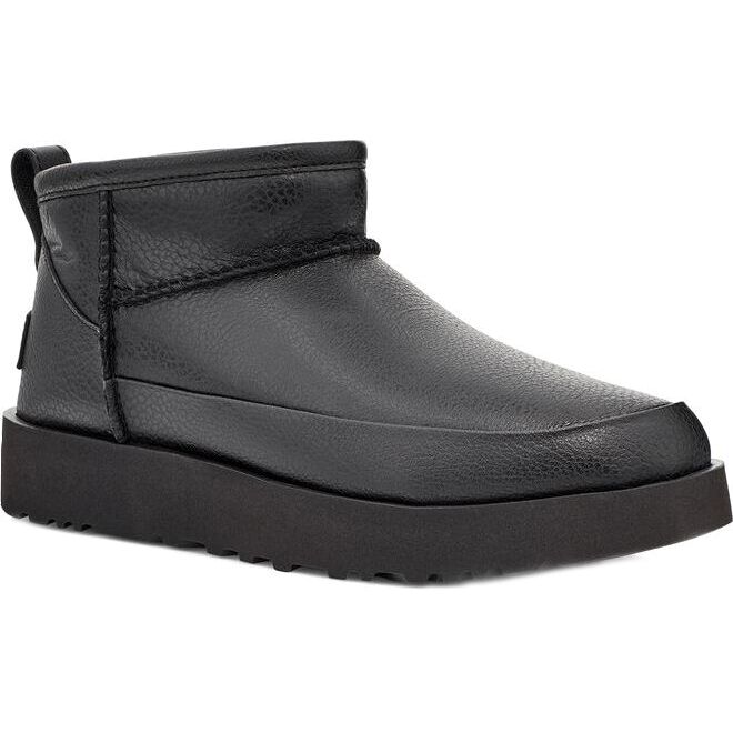 UGG Women's Classic Sugar Ultra Mini Black