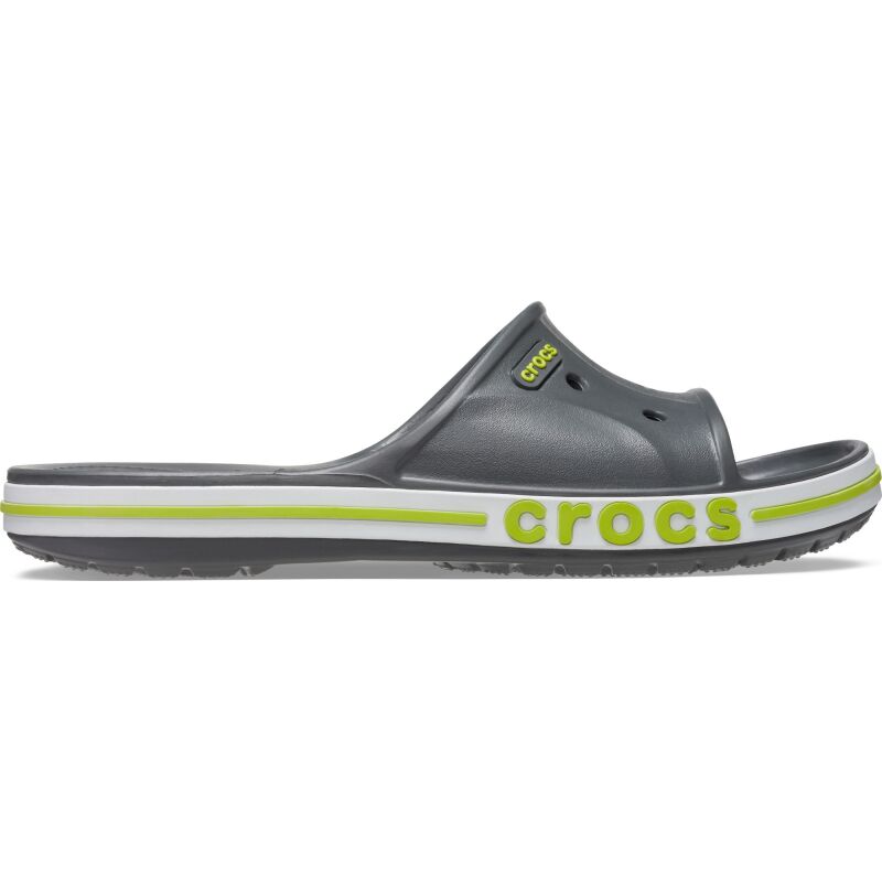 Crocs™ Bayaband Slide Slate Grey/Lime Punch
