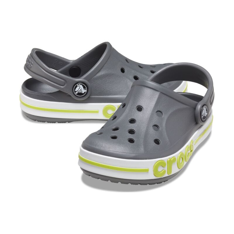 Crocs™ Bayaband Clog Kid's 207018 Slate Grey/Lime Punch