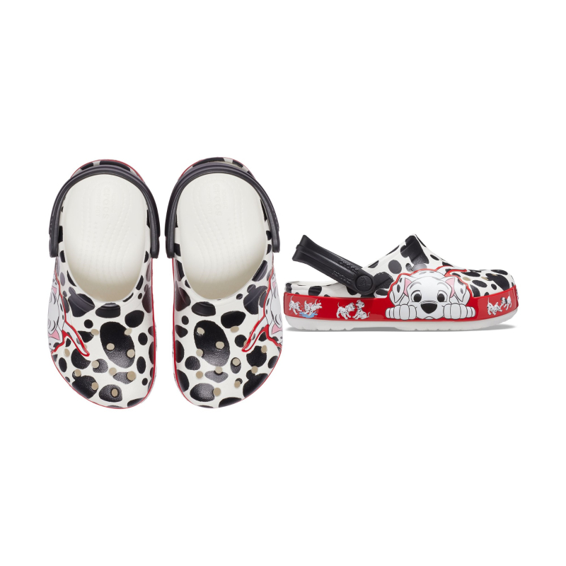 Crocs™ FunLab 101 Dalmatians Clog Kid's 207485 White