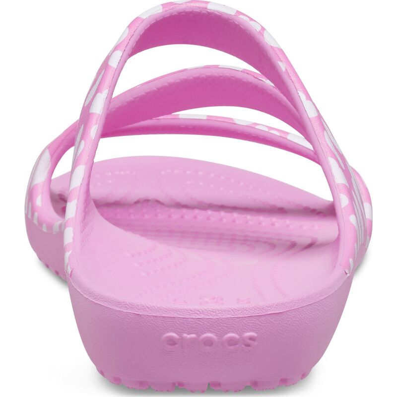 Crocs™ Kadee II Heart Print Sandal Women's Taffy Pink/White