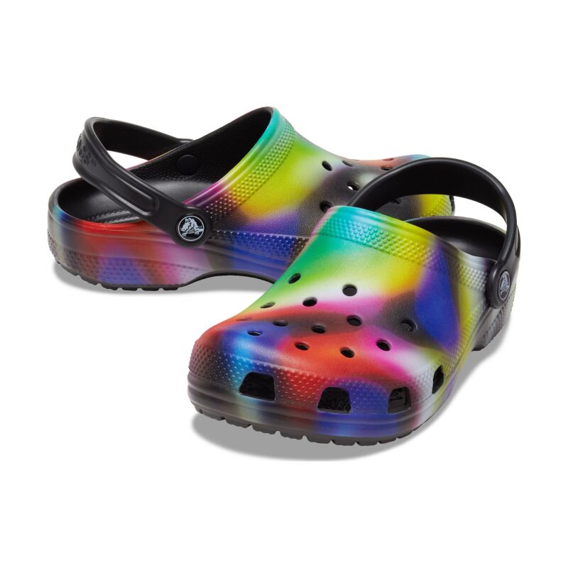 Crocs™ Classic Solarized Clog Kid's Black/Multi