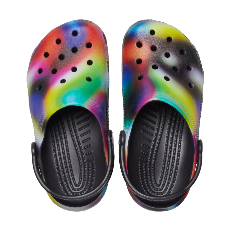 Crocs™ Classic Solarized Clog Kid's Black/Multi