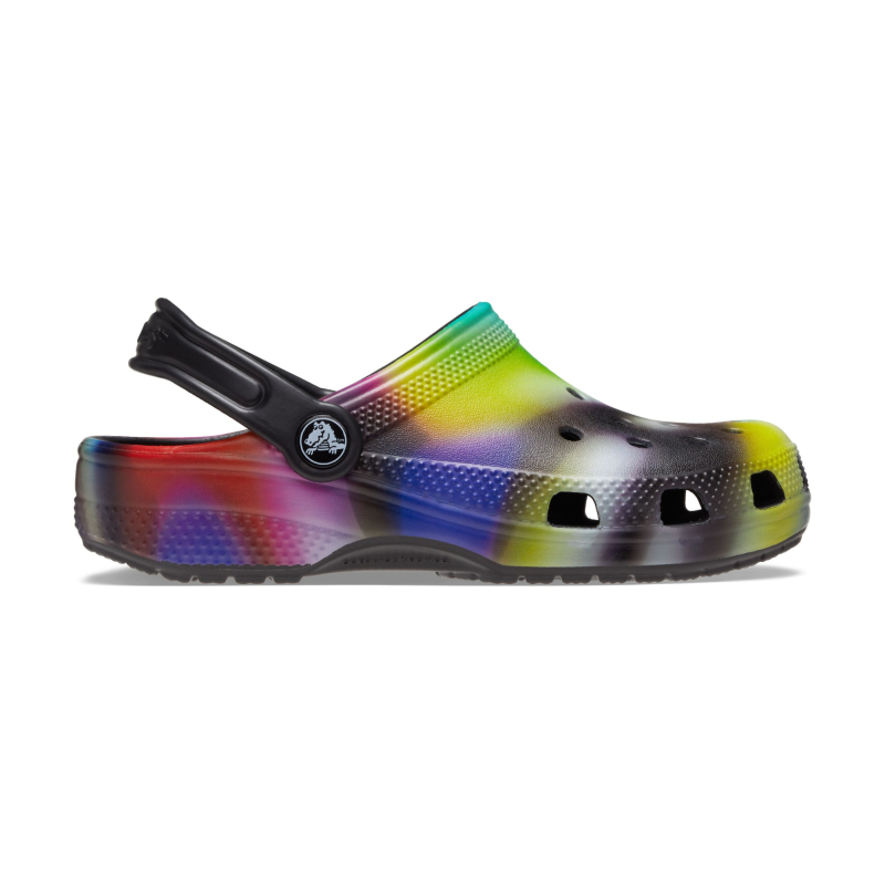 Crocs™ Classic Solarized Clog Kid's Black/Multi