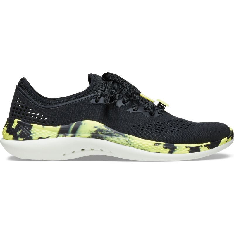 Crocs™ LiteRide 360 Marbled Pacer Men's Black/Citrus