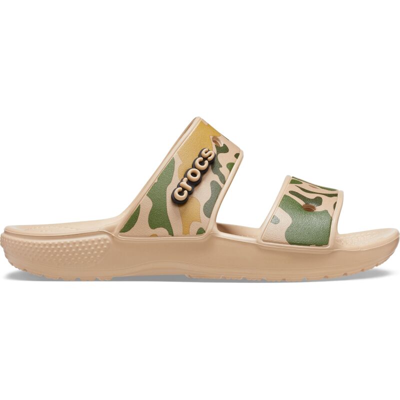 Crocs™ Classic Printed Camo Sandal Chai/Tan