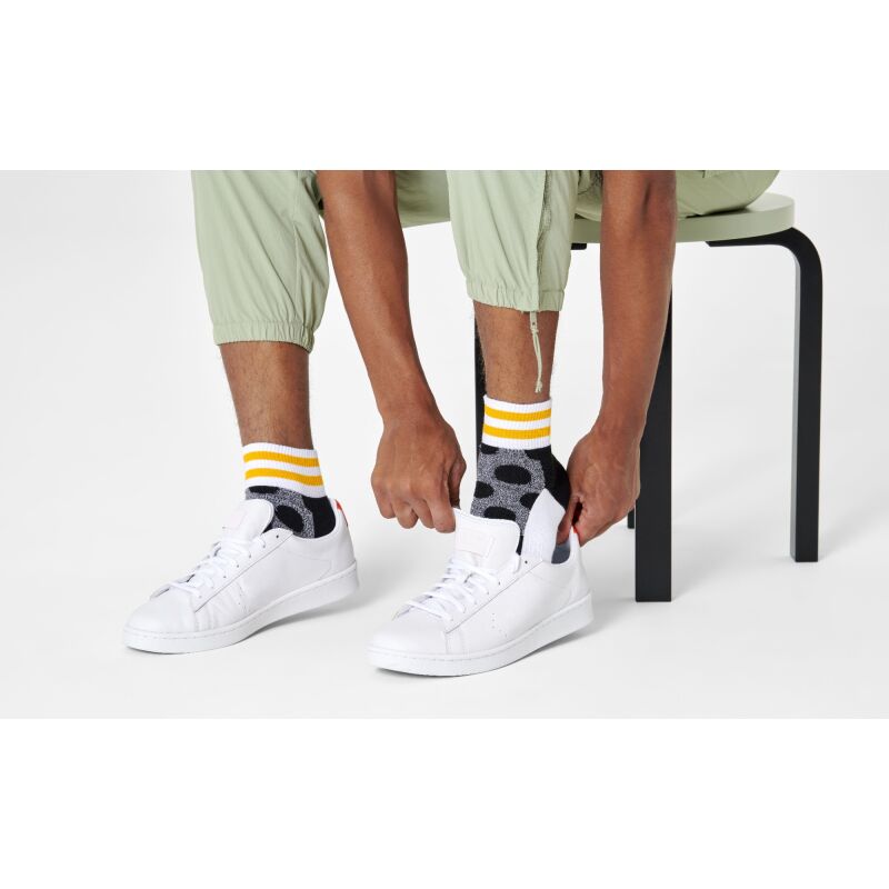 Happy Socks Big Dot 1/4 Crew Sock Multi 9700