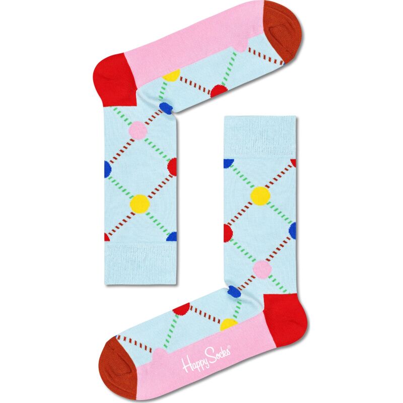Happy Socks 2-Pack Argyle Dot Socks Gift Set Multi 3300
