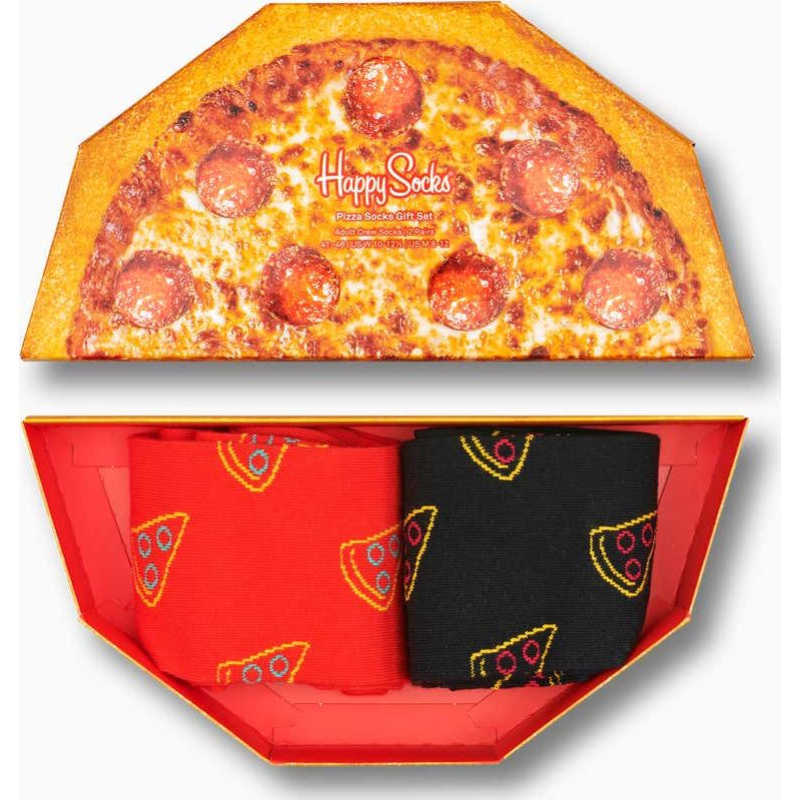 Happy Socks 2-Pack Pizza Socks Gift Set Multi 0200