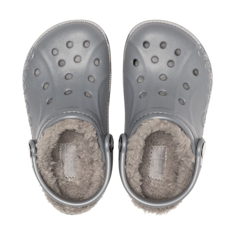 Crocs™ Baya Lined Clog Kid's 207500 Charcoal/Charcoal