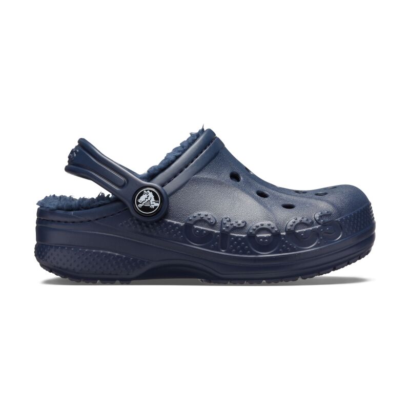 Crocs™ Baya Lined Clog Kid's 207500 Navy/Navy