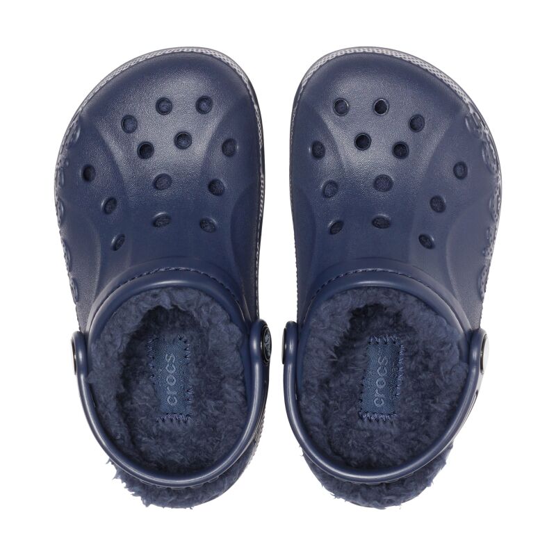 Crocs™ Baya Lined Clog Kid's 207500 Navy/Navy