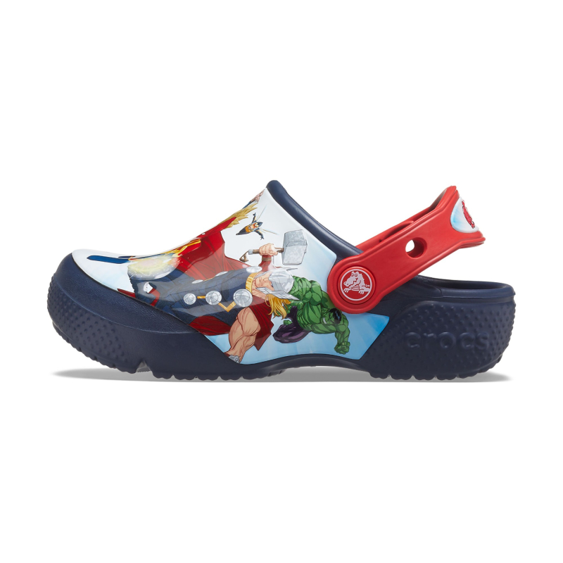 Crocs™ FunLab Avengers Patch Clog Kid's Navy