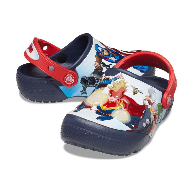 Crocs™ FunLab Avengers Patch Clog Kid's Navy
